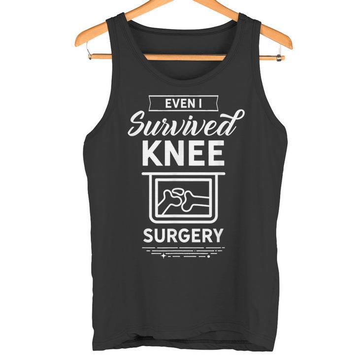 Yo He Sobrevivido A Una Operación De Rodilla Superviviente Camiseta sin mangas