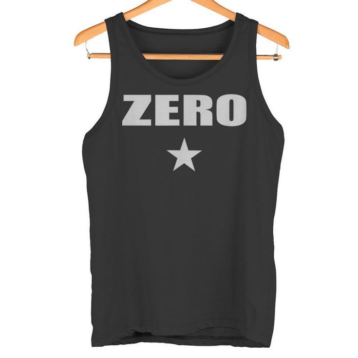 Zero Star Tank Top