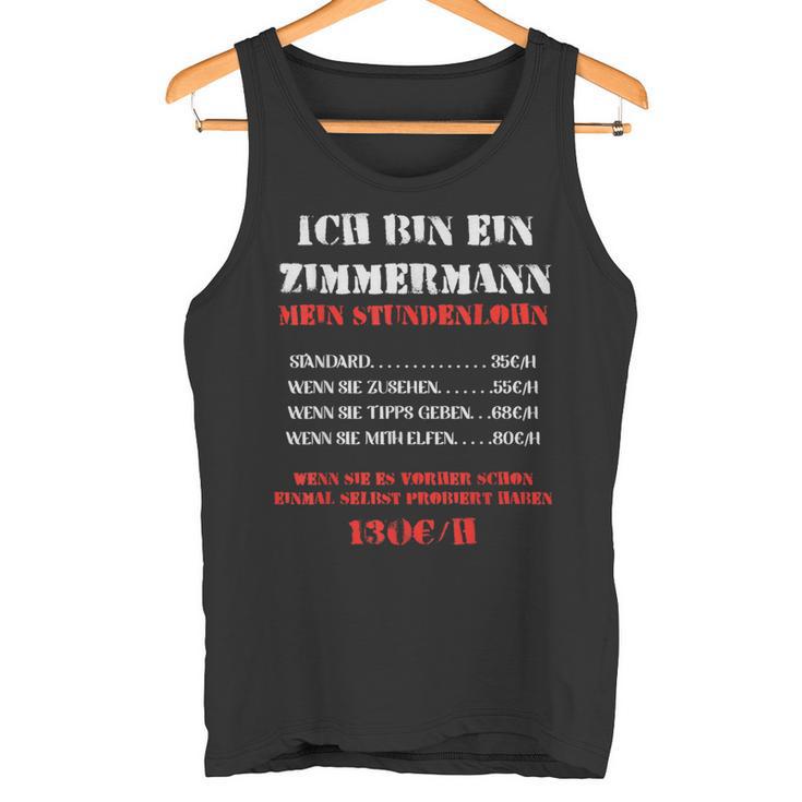 Zimmermann Stundeloohn Happy Hours Tank Top