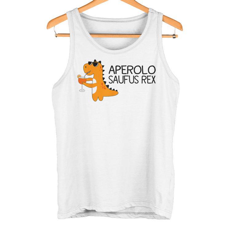 Aperolo Saufus Rex Summer Drinks Tank Top