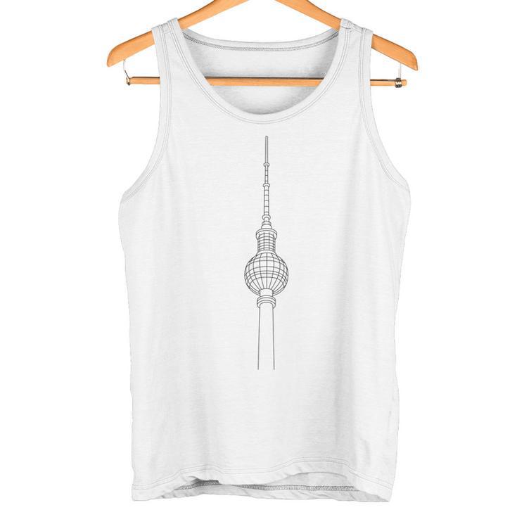 Berlin Alexanderplatz Tv Tower S Tank Top