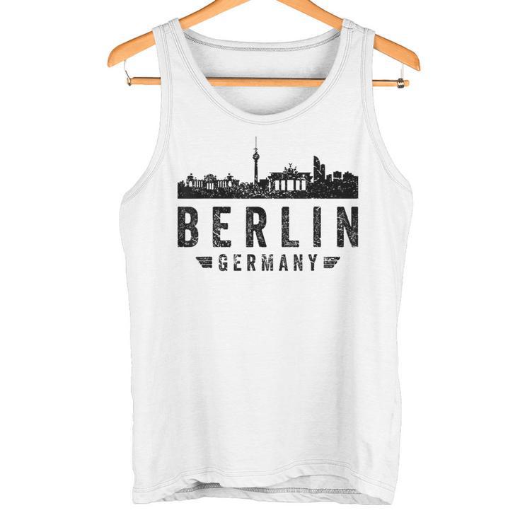 Berlin Souvenir Berlin Skyline Berlin Tank Top