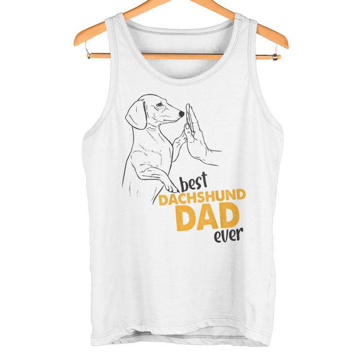 Best Dachshund Dad Ever Dachshund Dad Tank Top