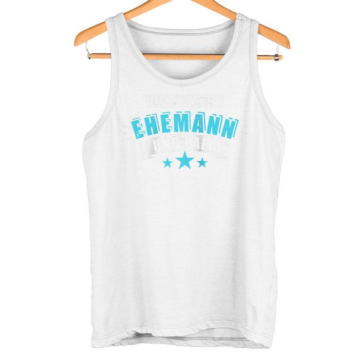 Bester Ehemann Und Papa Geschenk Zumatertag Raglan Tank Top