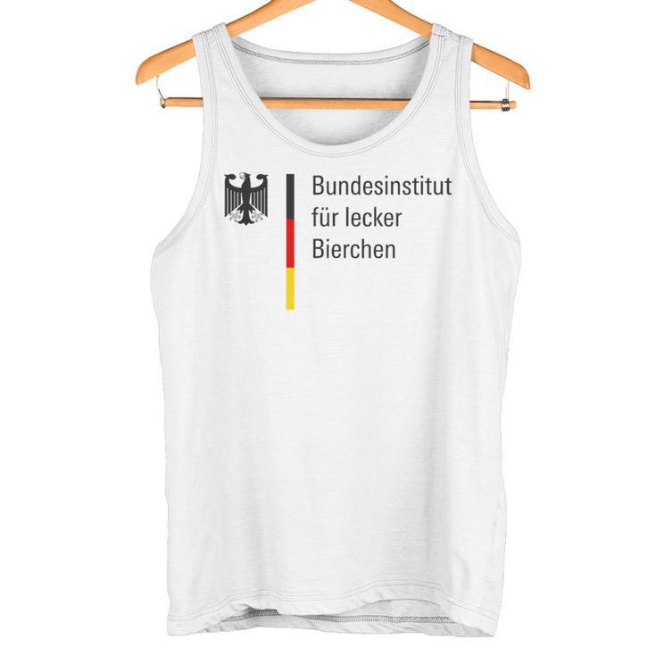 Bundesinstitut Für Leckere Bierchen Delicious Bier Party Tank Top