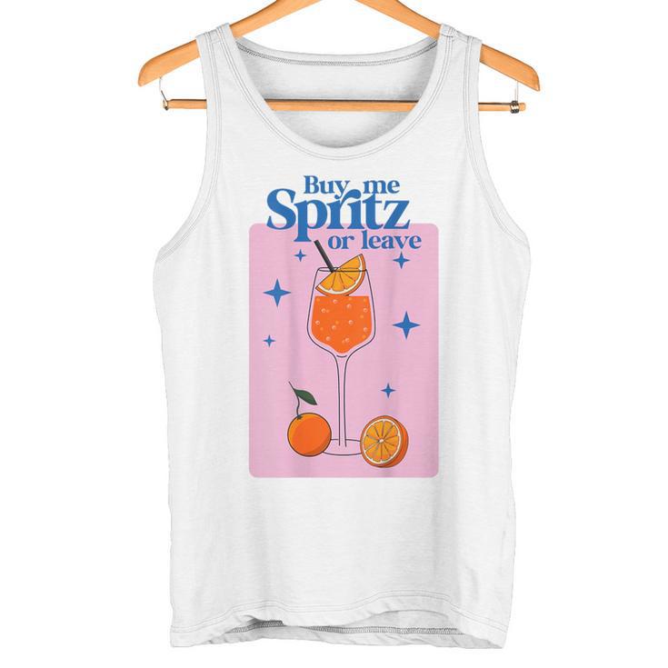 Buy Me Spritz Or Leave X Hallöchen Aperölchen Spritz Stars Tank Top