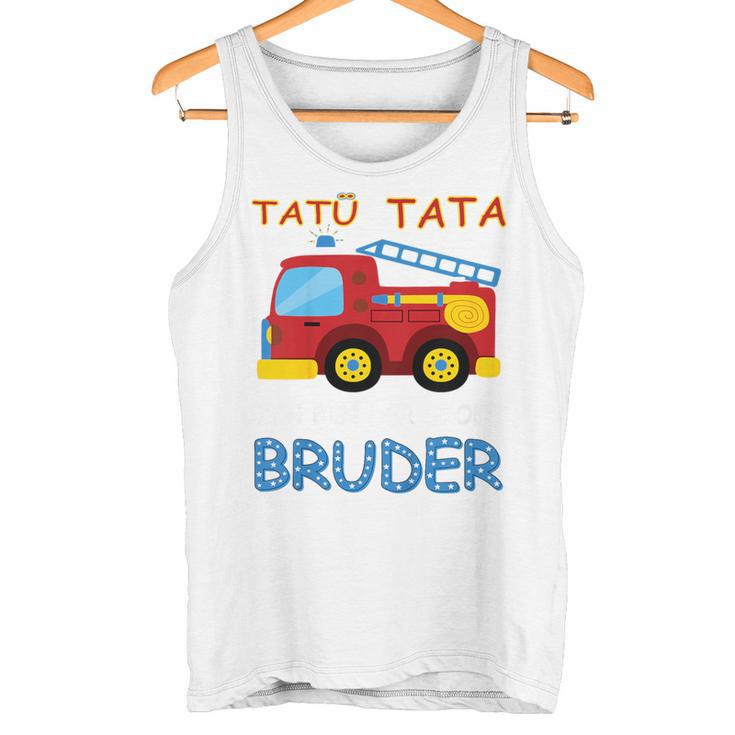 Children's Ich Bin Der Große Bruder Geschwister Tank Top