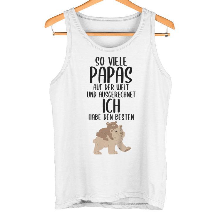 Children's Ich Habe Den Beste Papa Der Welt Ich 80 Tank Top