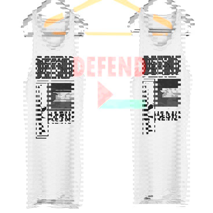 Defend Palestine Palestine Fighter Palestine Flag Gaza Camiseta sin mangas