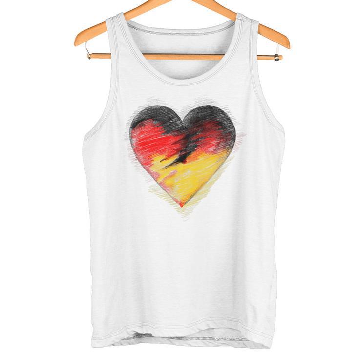 Deutschland Trikot Deutschland Flagge Stolz Tank Top