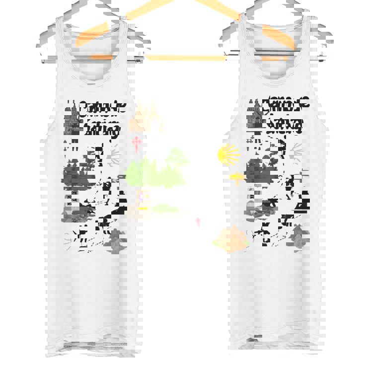 El Camino De Santiago De Compostela Camiseta sin mangas