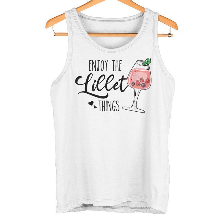 Enjoy The Lillet Things Früchte Cocktail Sommer Alkohol Tank Top