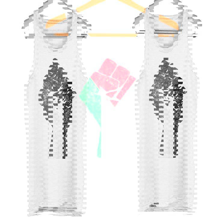 Fist Of Palestine De Palestina Sin Mangas Camiseta sin mangas
