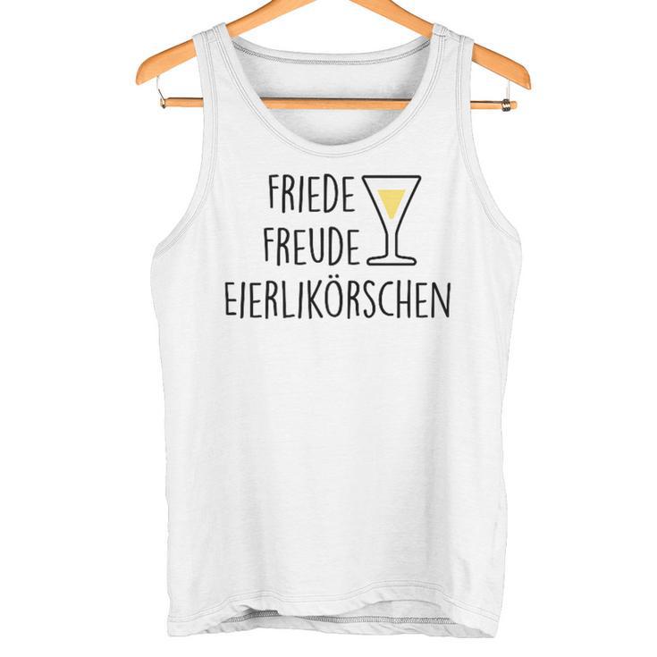 Fun Friede Freude Egg Liqueur Tank Top