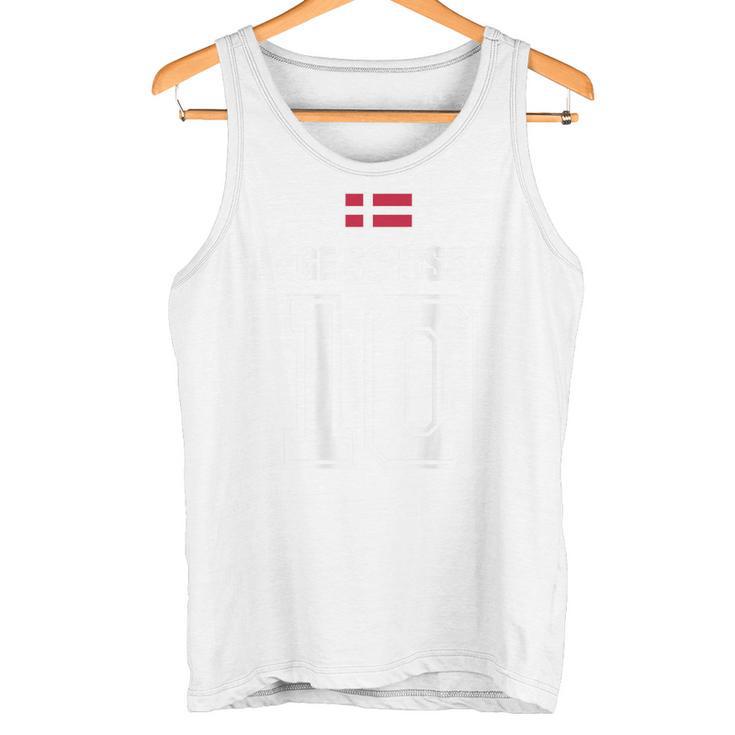 Name Denmark Sauf Jersey For Mallorca Red Tank Top