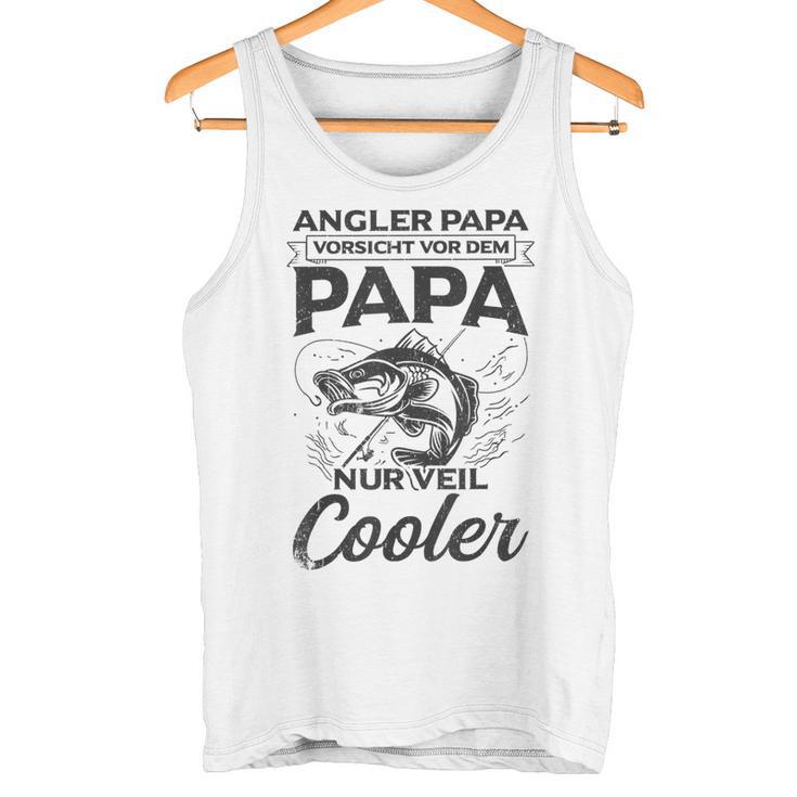 Herren Angler Fischer Cooler Papaater Forelle Hecht Sportangler Tank Top