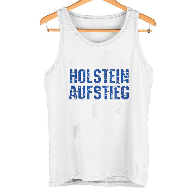 Holstein Football Kicken Fan Kiel Stadium Blue Gray Tank Top