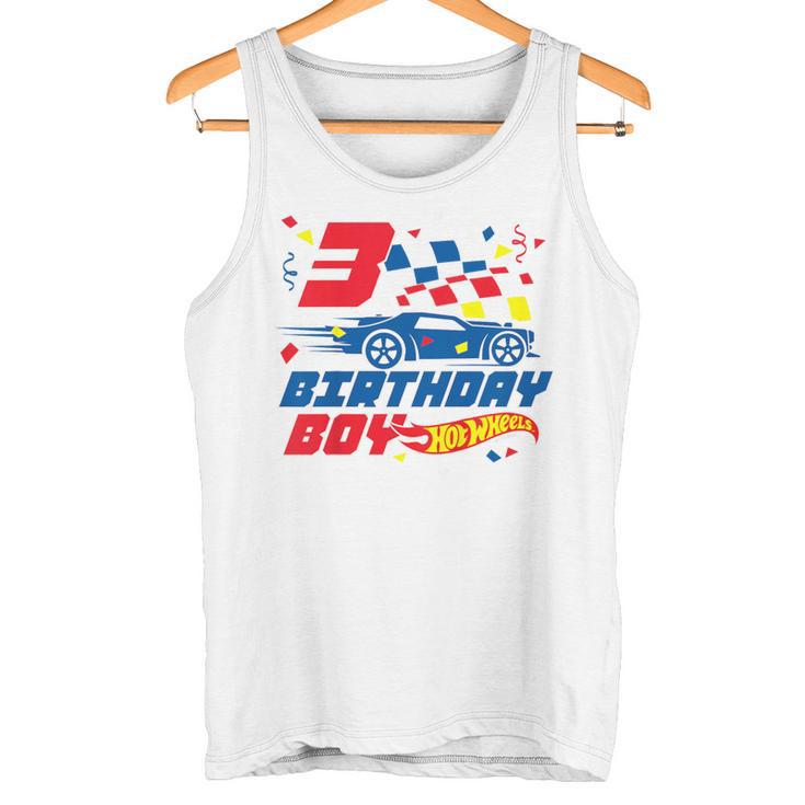 Kinder Hot Wheels – Junge Zum 3 Geburtstag Tank Top