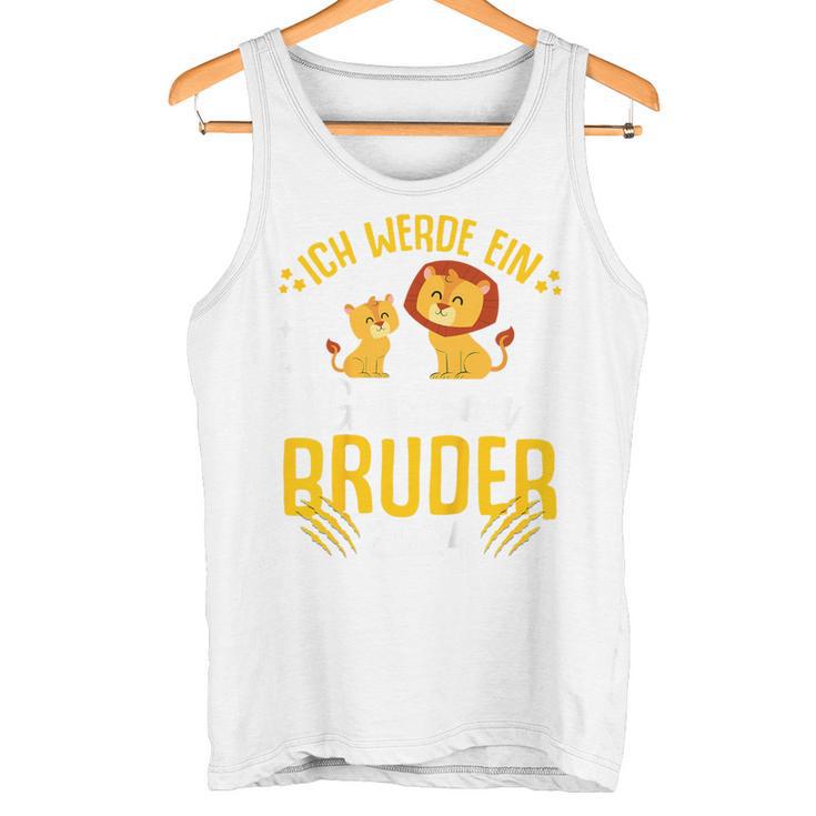 Kinder Ich Werde Ein Große Bruder 2024 Lion Big Brother 2024 Tank Top