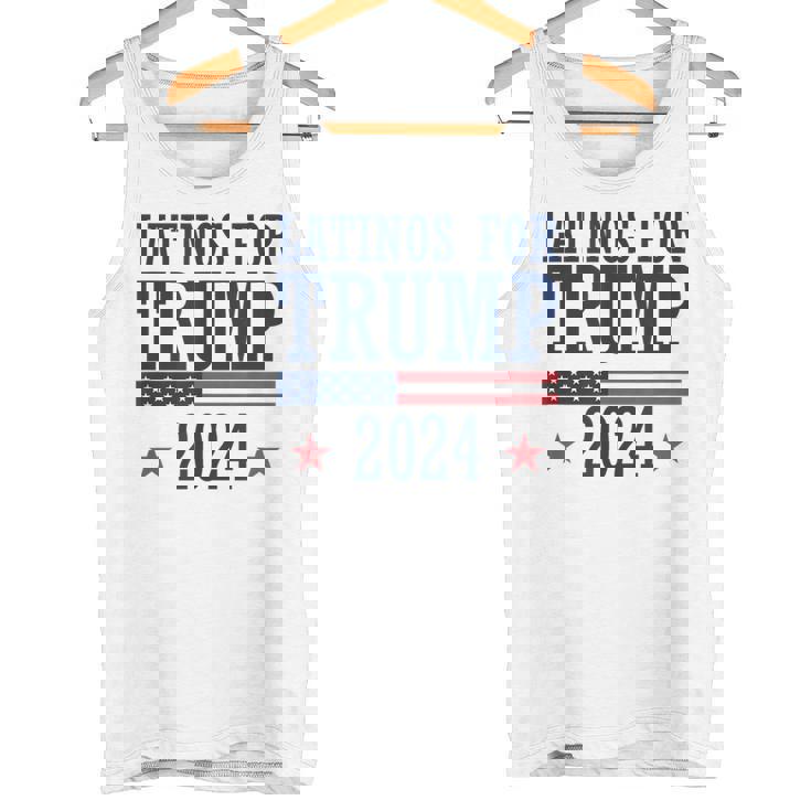 Latinos Para Trump 2024 Elecciones Presidenciales Republicanas Camiseta sin mangas