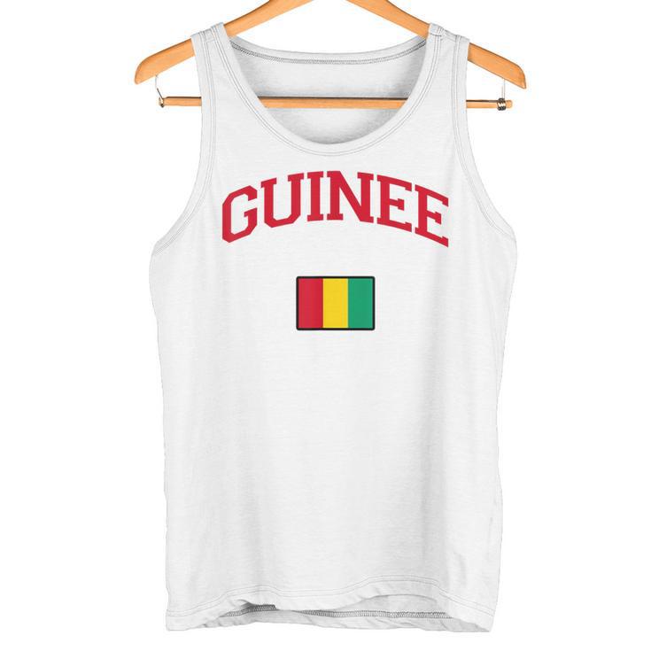 Débardeur Avec Emblème De La Guinée - T-shirt Léger, Coupe Classique, Manches Doubles Coutures - Support Ou Cadeau Pour Fans - 10