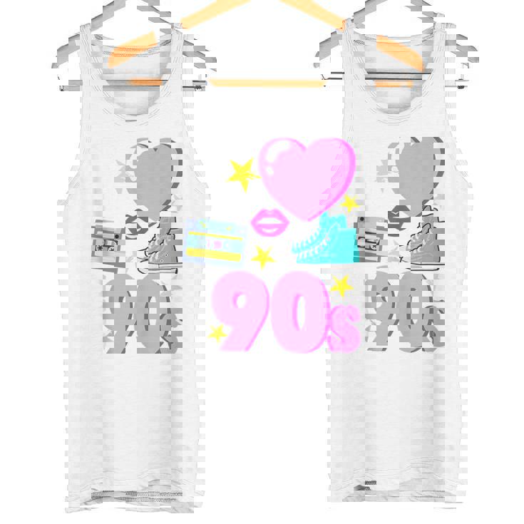 I Love The 90S Disco Retro Regalo Nacido En Los 90 Sin Mangas Camiseta sin mangas