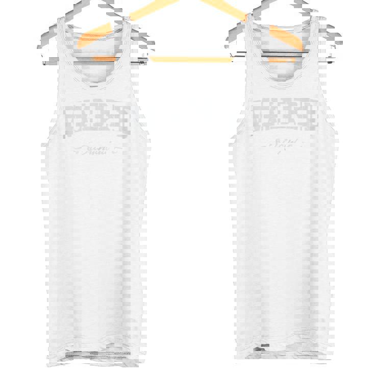 Madrid España Sport Souvenir Sin Mangas Camiseta sin mangas