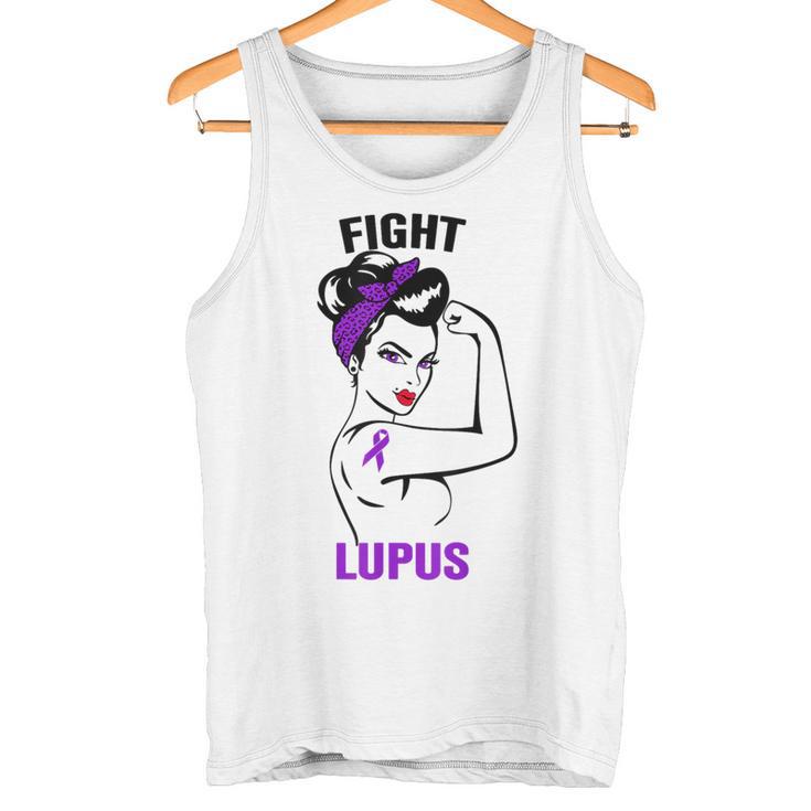 Im Mai Tragen Wir Lila Frauen Lupus Bewusstseinsmonat Tank Top