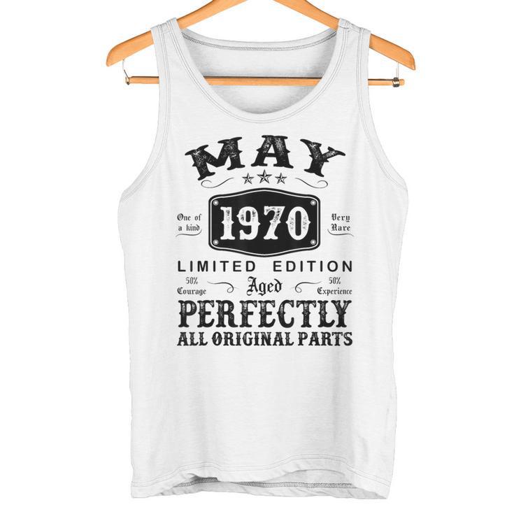Mayo 1970 Regalos 54 Años Cumpleaños Hombre Hecho En 1970 Camiseta sin mangas