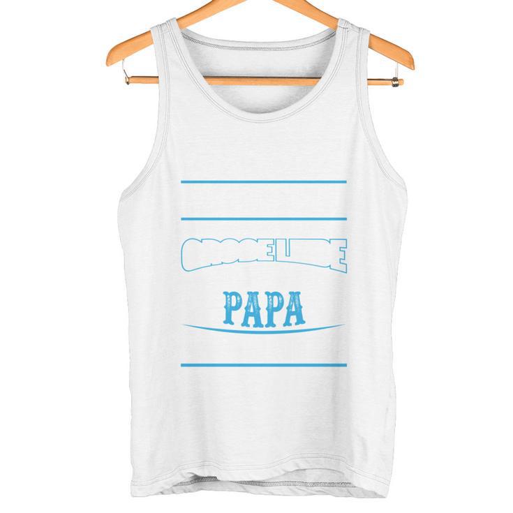 Meine Frau Bis Mich Jemand Papa Nannteatertag Spruchater Tank Top