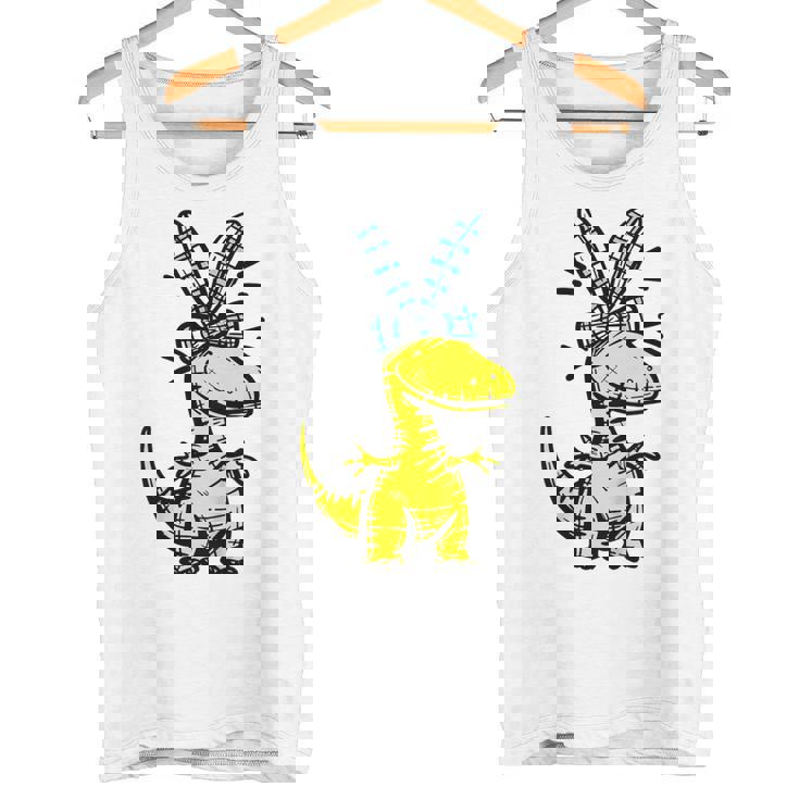Niños Camisa De Pascua Para Niño Y Niña Dinosaurio De Pascua Camiseta sin mangas