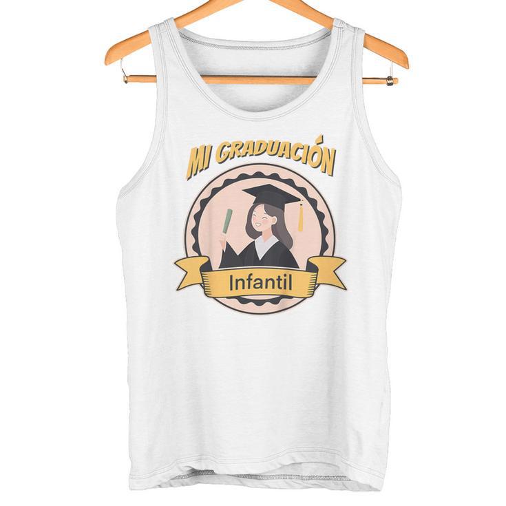 Niños Graduacion Infantil Niña Regalo Alumnas Educacion Infantil Camiseta sin mangas