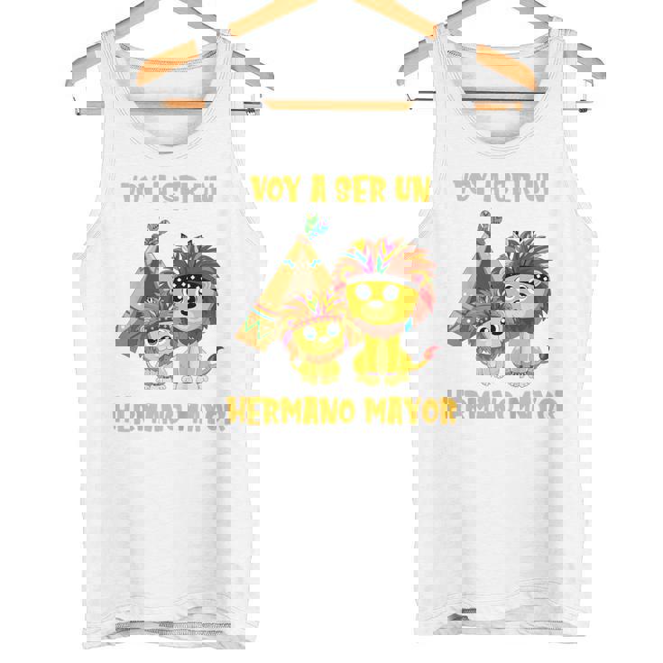 Niñosoy A Ser Un Hermano Mayor León Indio Futuro Embarazo Idea Camiseta sin mangas
