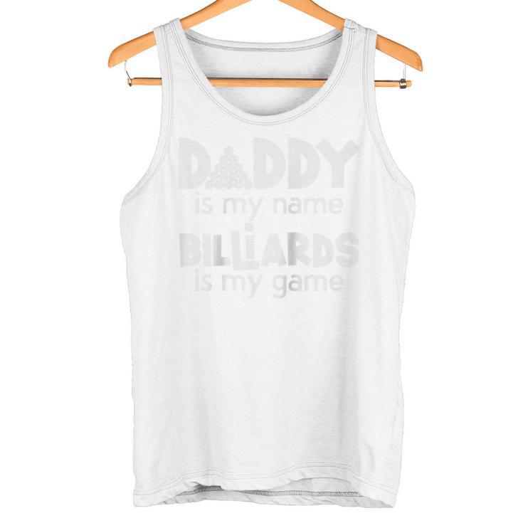 Papaater Billard Spruch Snooker Pool Billards Raglan Tank Top