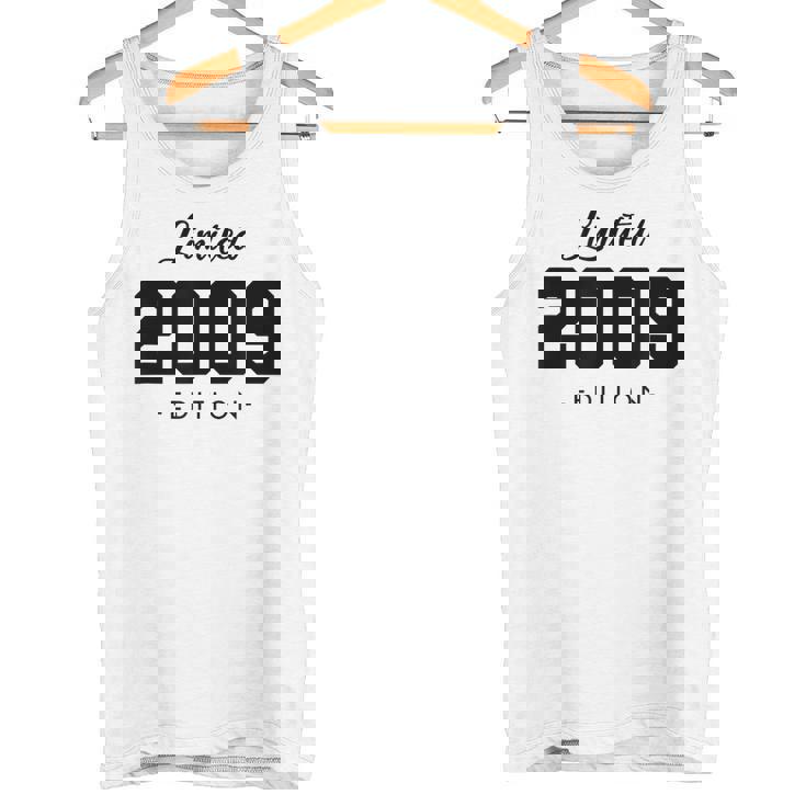 Retro 15 Años Nacido En 2009 Edición Limitada 15 Cumpleaños Camiseta sin mangas