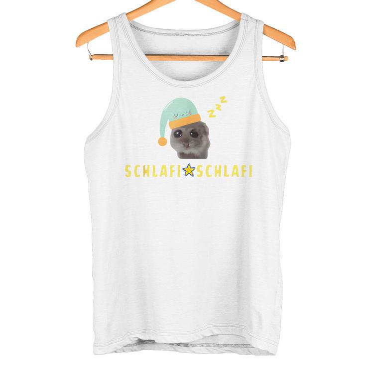 Sad Hamster Schlafen Schlafi Schlafi Tank Top