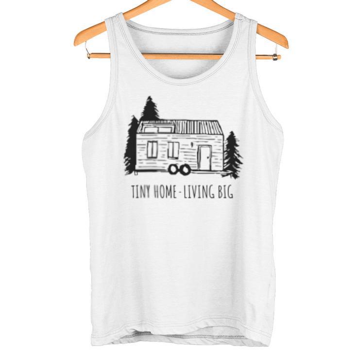 Tiny House Handgezeichnetes Kleines Tiny House Tiny House Tank Top