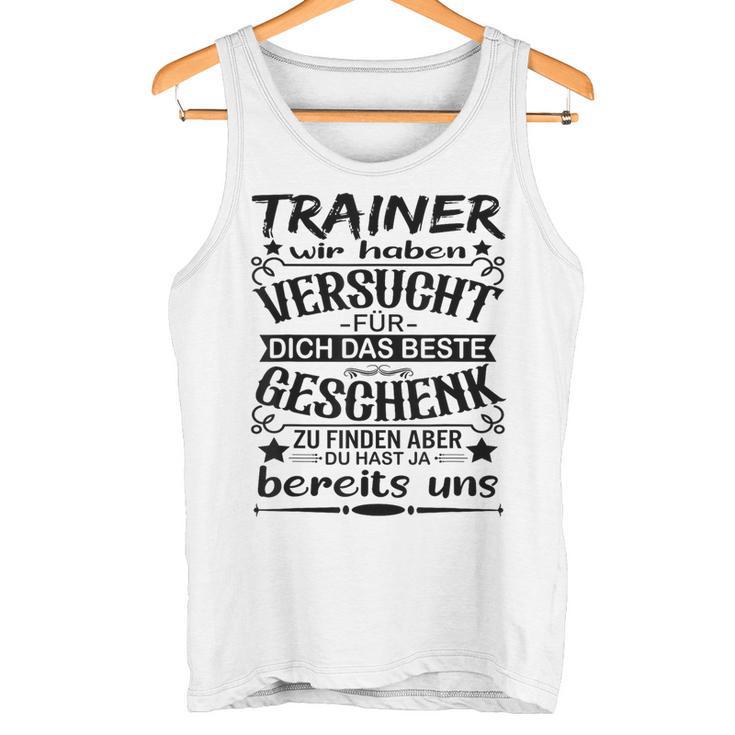 Trainer Football Trainer Handball Best Trainer Tank Top