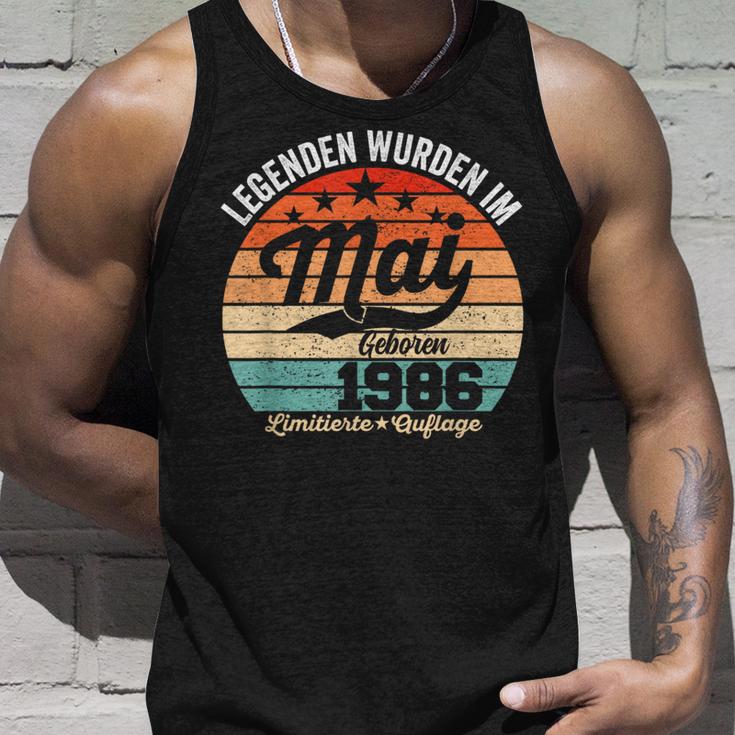 38 Geburtstag Geschenk Mann Legenden Sind Im Mai 1986 Tank Top Geschenke für Ihn