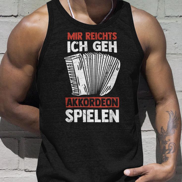 Accordion Play Accordion Player Concertina Music Tank Top Geschenke für Ihn