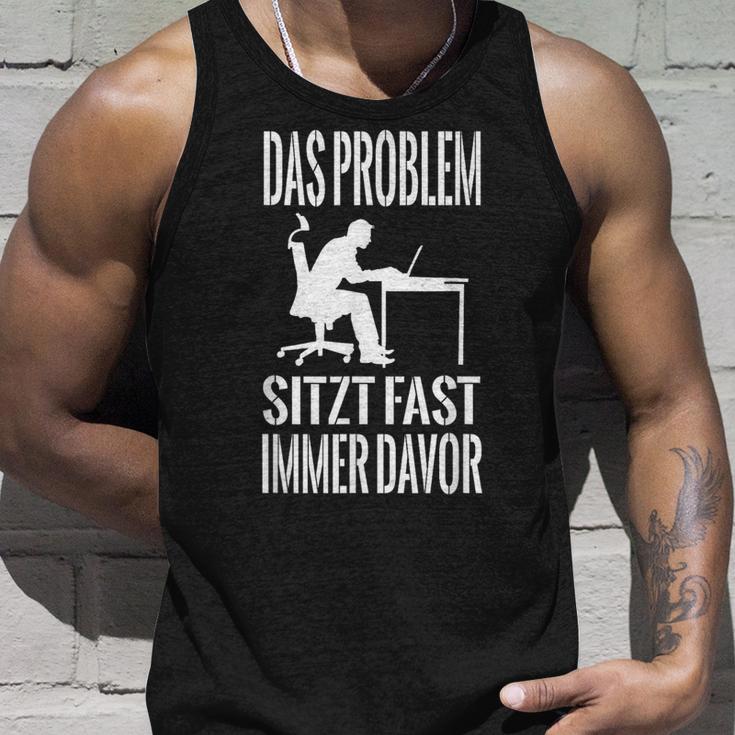 Admin Spruch Informatiker Programmierer It Administrator Tank Top Geschenke für Ihn