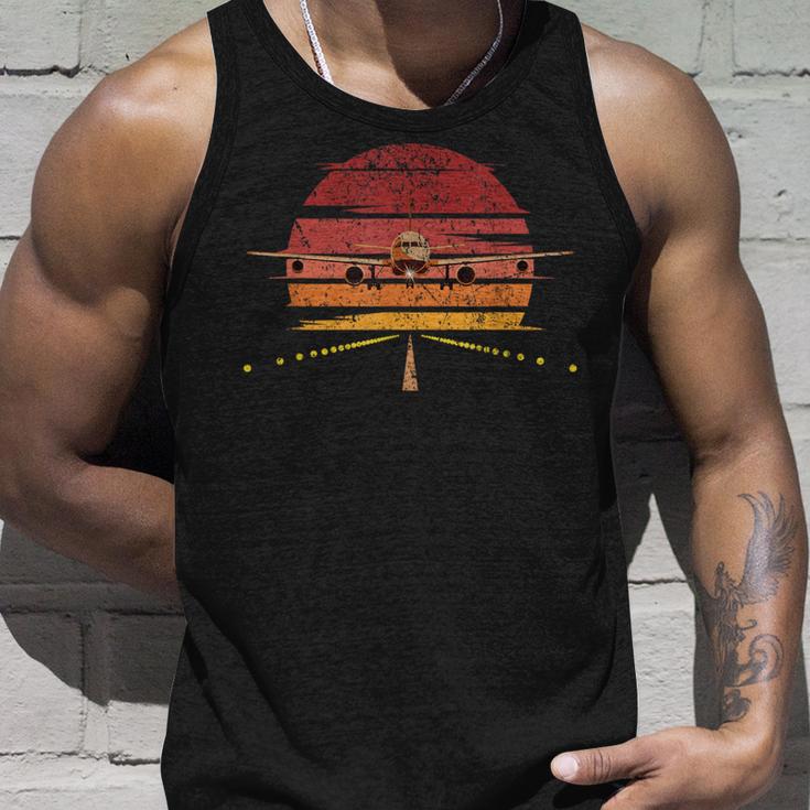 Airport Co Pilot Retro Pilot Tank Top Geschenke für Ihn