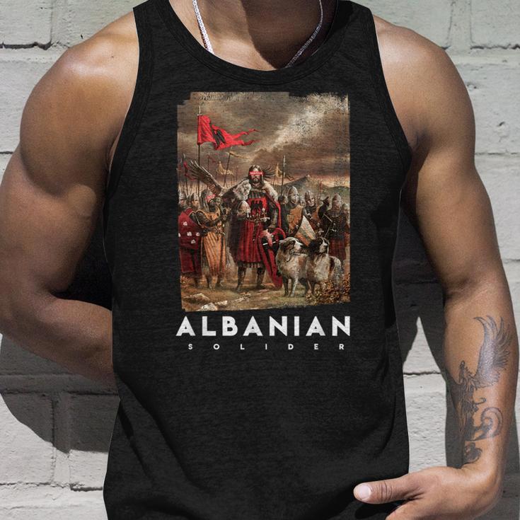 Albanian Warrior Tank Top Geschenke für Ihn