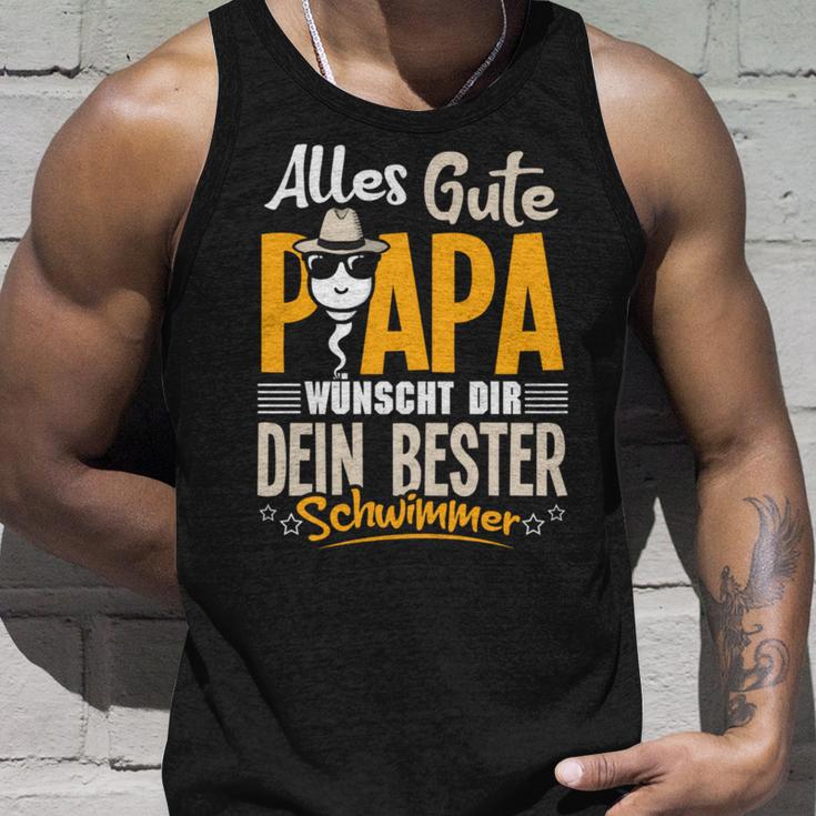 Alles Gute Papa Dein Bester Schwimmer -Ater Papaatertag Tank Top Geschenke für Ihn