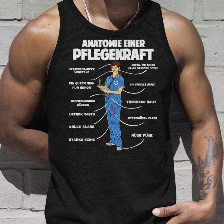 Anatomie Einer Pflegekraft Elderly Nursing Tank Top Geschenke für Ihn