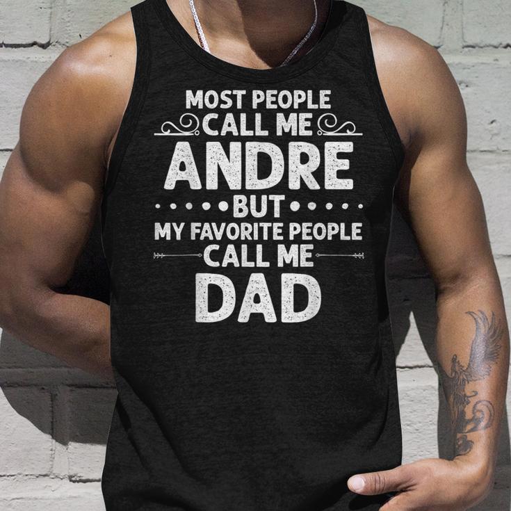 Andre Geschenk Name Lustigeratertag Personalisiert Männer Papa Tank Top Geschenke für Ihn