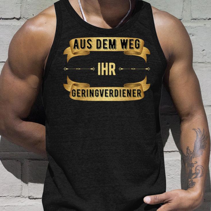 Aus Dem Weg Geringverdiener Tank Top Geschenke für Ihn