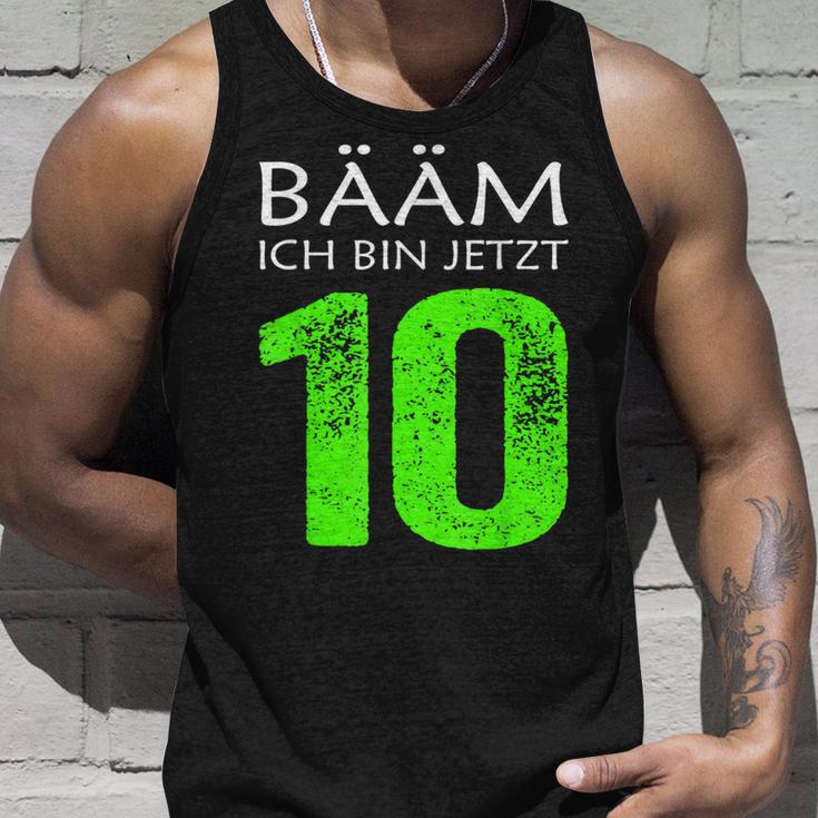 Bääm Ich Bin Jetzt 10 Jahre 10Th Birthday Children's Blue Tank Top Geschenke für Ihn