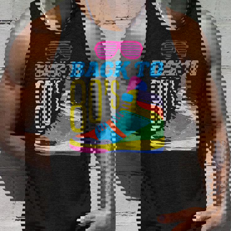 Back To 80'S Divertido Disfraz De Fiesta Retro De Los 80 Años 80 Camiseta sin mangas Regalos para él
