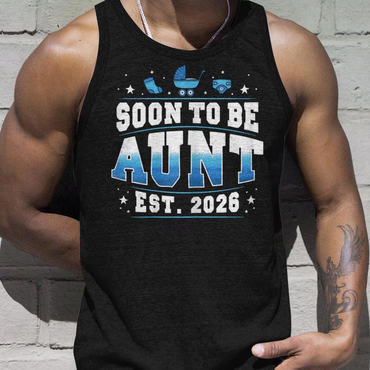 Bald Tante Sein 2026 Neue Papa Schwangerschaft Enthüllen Tank Top Geschenke für Ihn